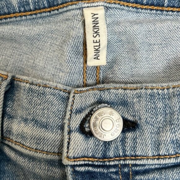 Rag & Bone Double Wash Light Distressed Skinny Jeans 30 Style W1526K520DO - Picture 8 of 12